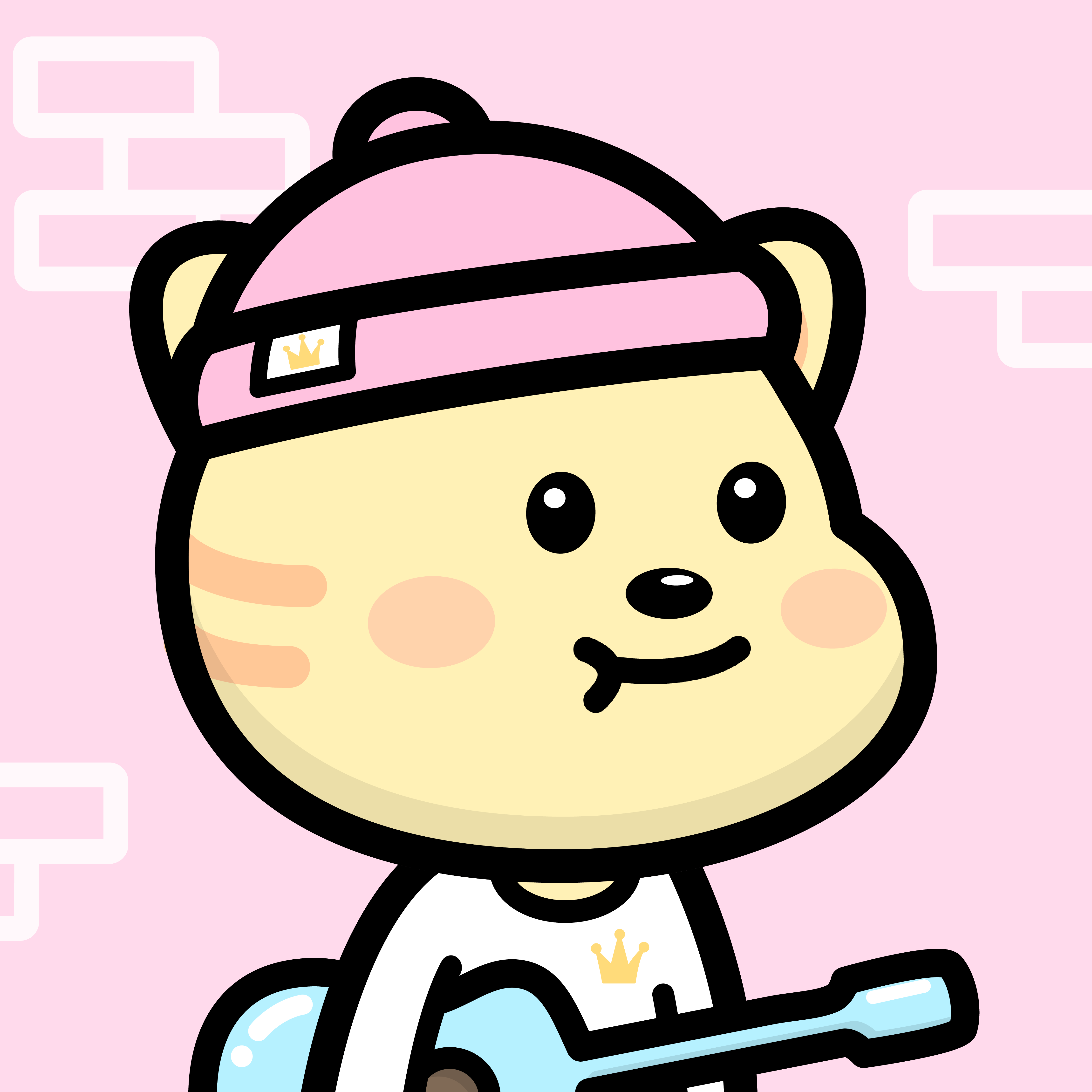 OkCat Jr.Friends #1048