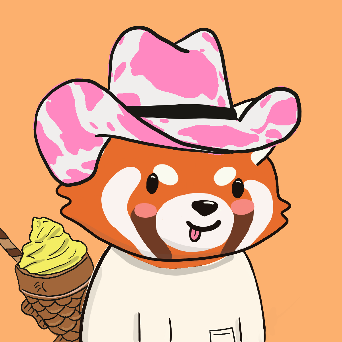 Okay Red Panda #6624