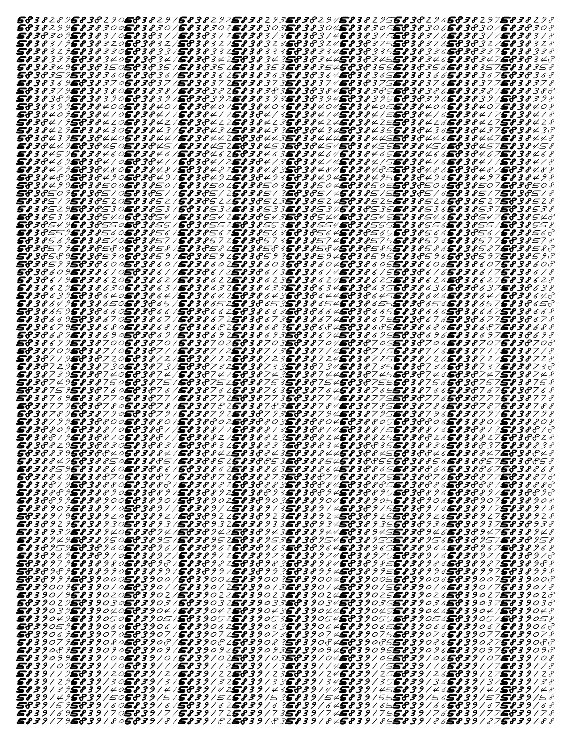 Endless (5,607,250 to Infinity) #780