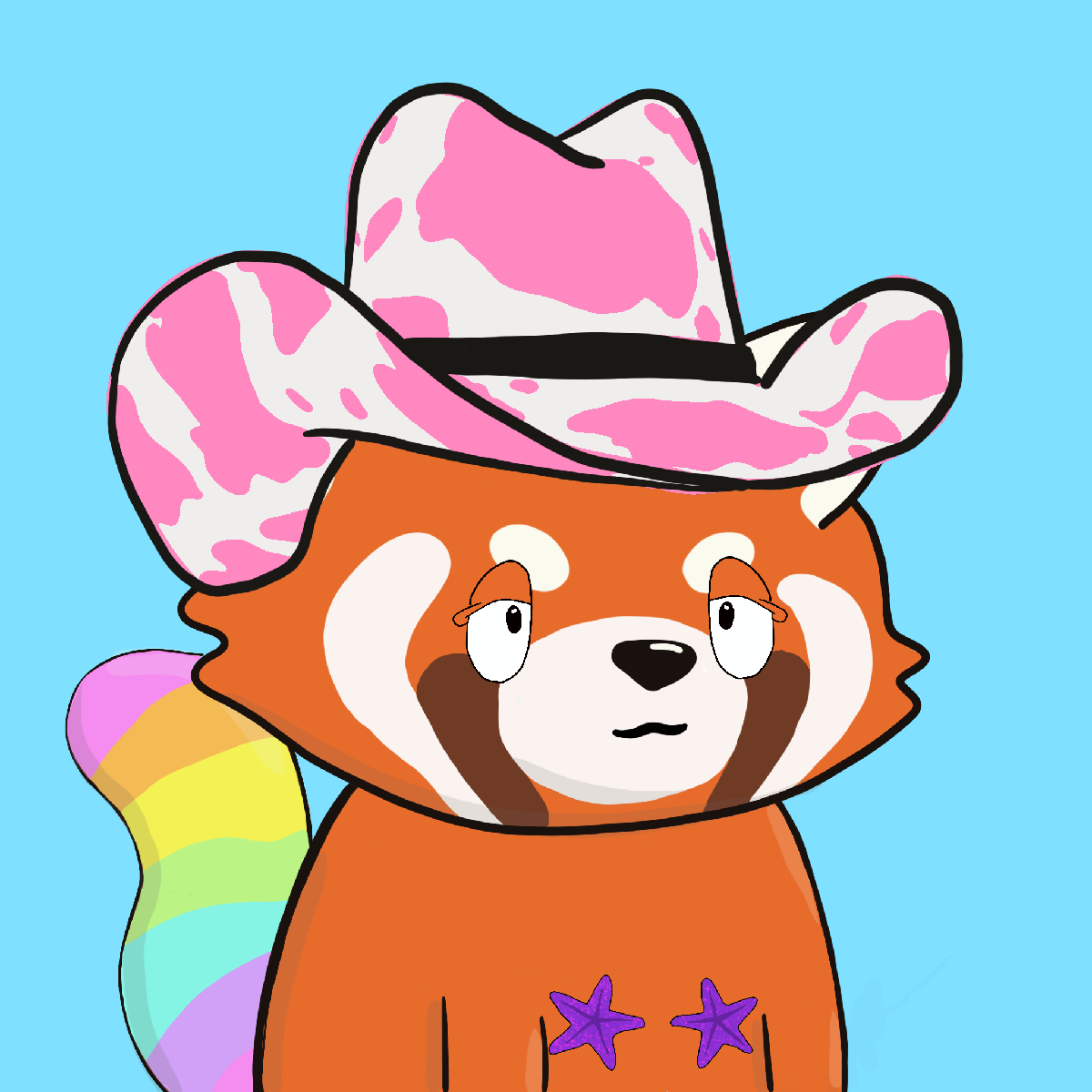 Okay Red Panda #7159