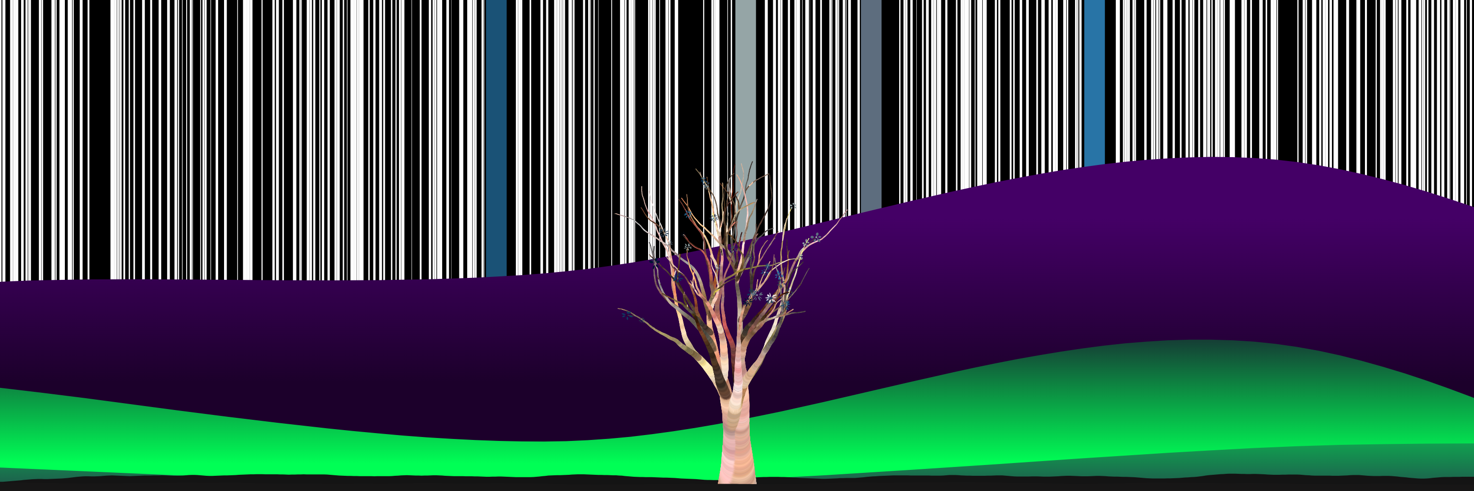 Coded Flowering Banner #110