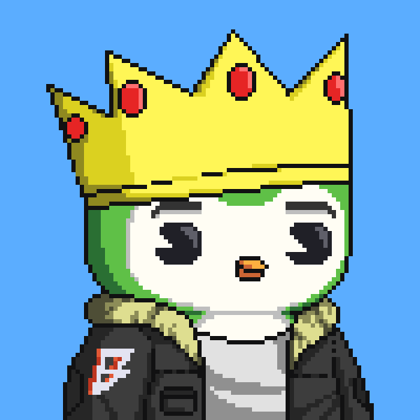 Pudgy Peaceful Penguin #2119