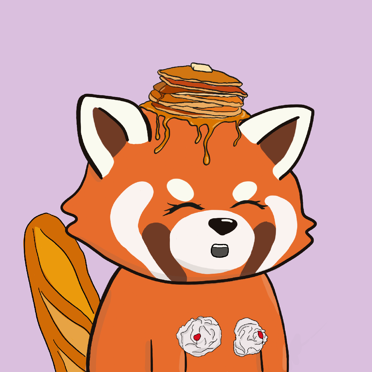 Okay Red Panda #7477