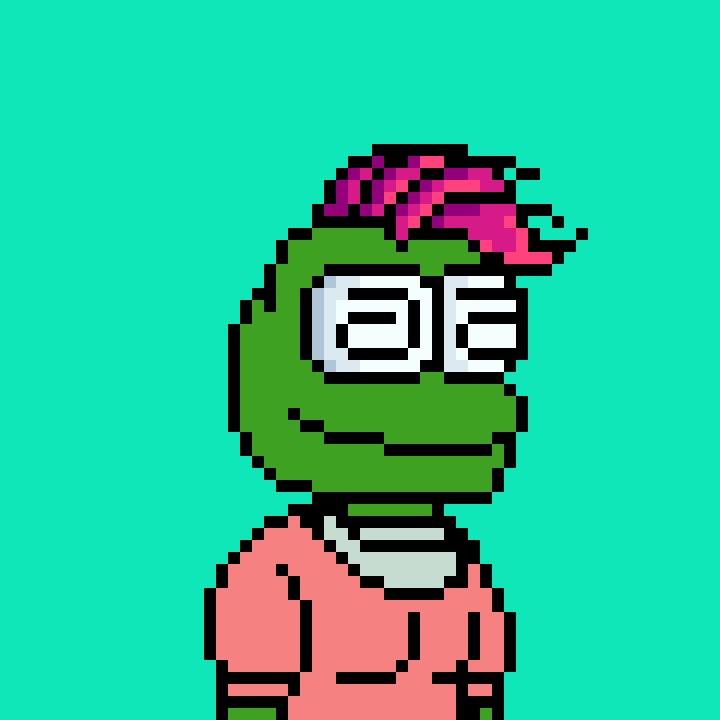 Foul Pepe Frog #2618
