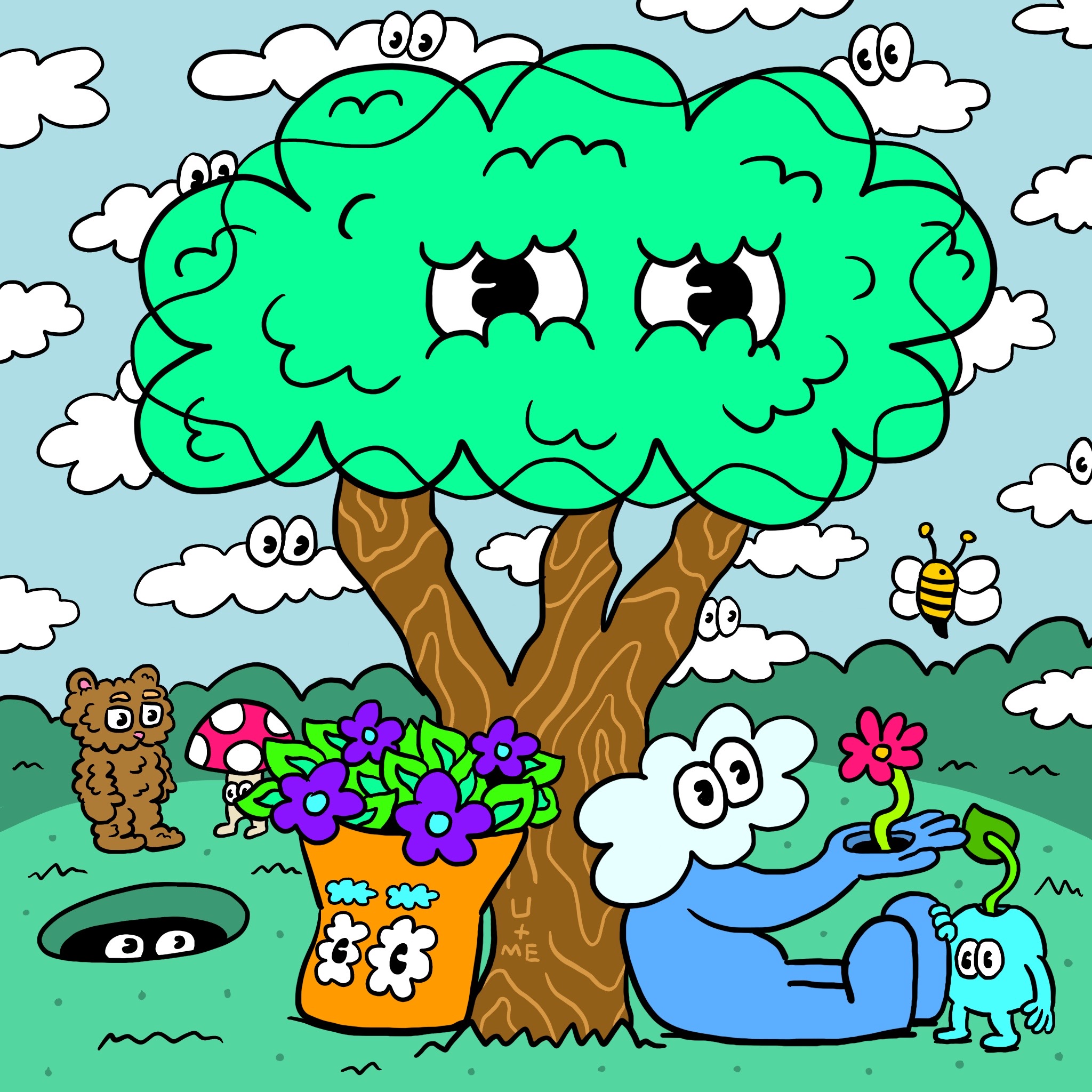 100ft Tree #20/100