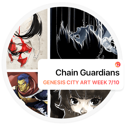 Decentraland - Chain Guardians Present the Art of NOI