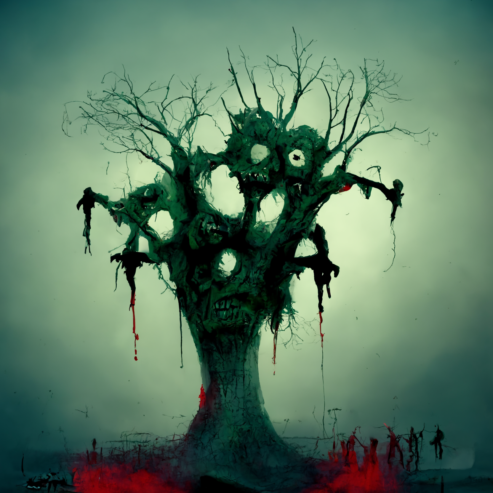 zombie tree 1/10