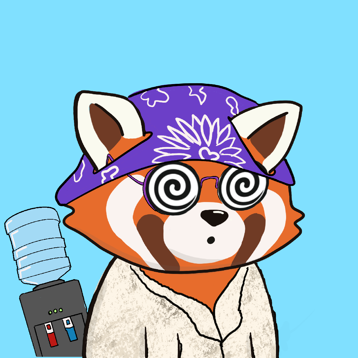 Okay Red Panda #7467