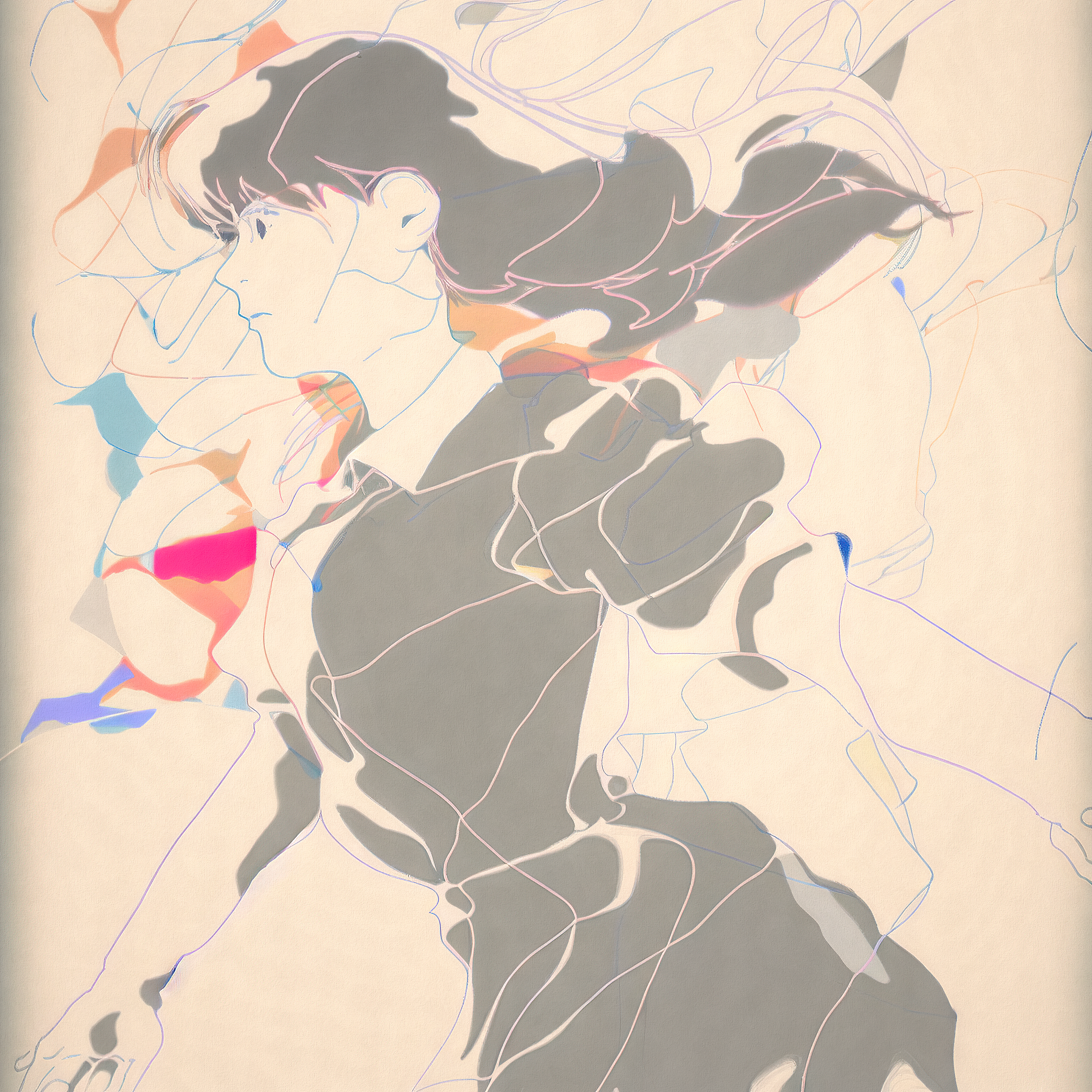 Storming off