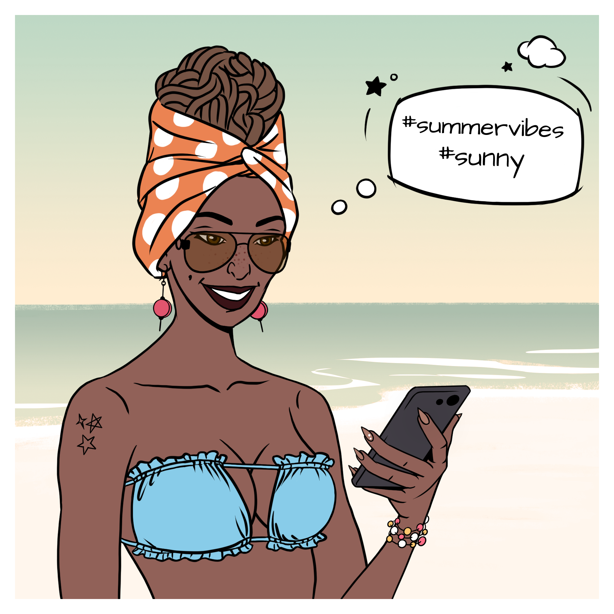 GirlVibes Beach #7395