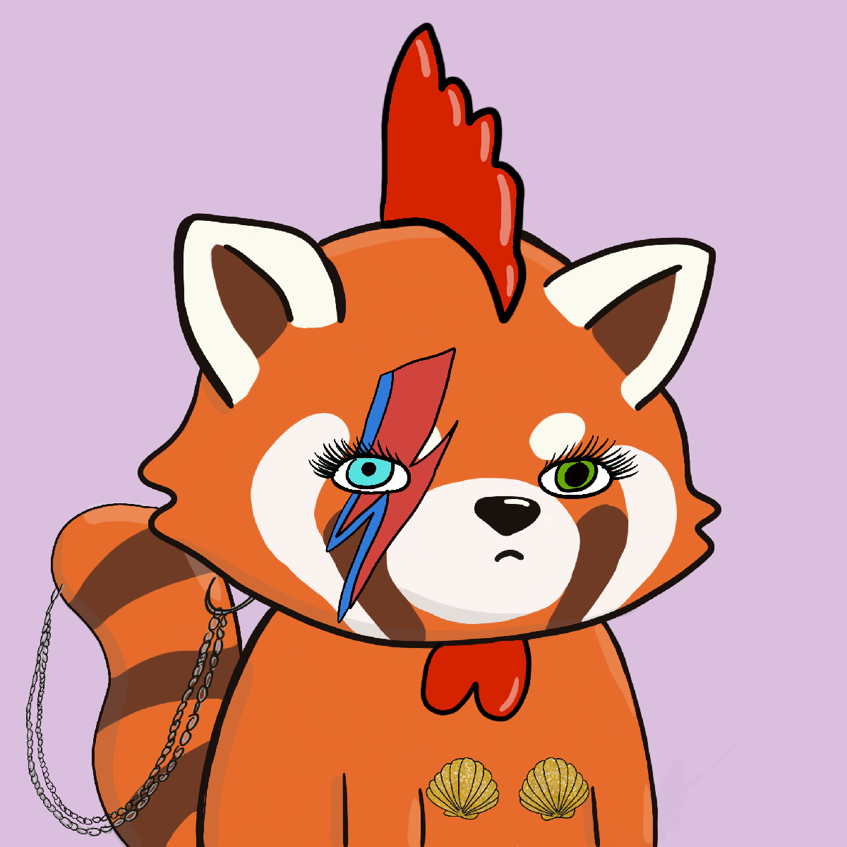 Okay Red Panda #6704