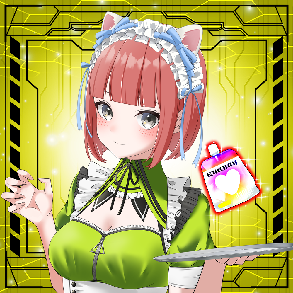 NFT OCS Genesis #3414 MAID-SAN