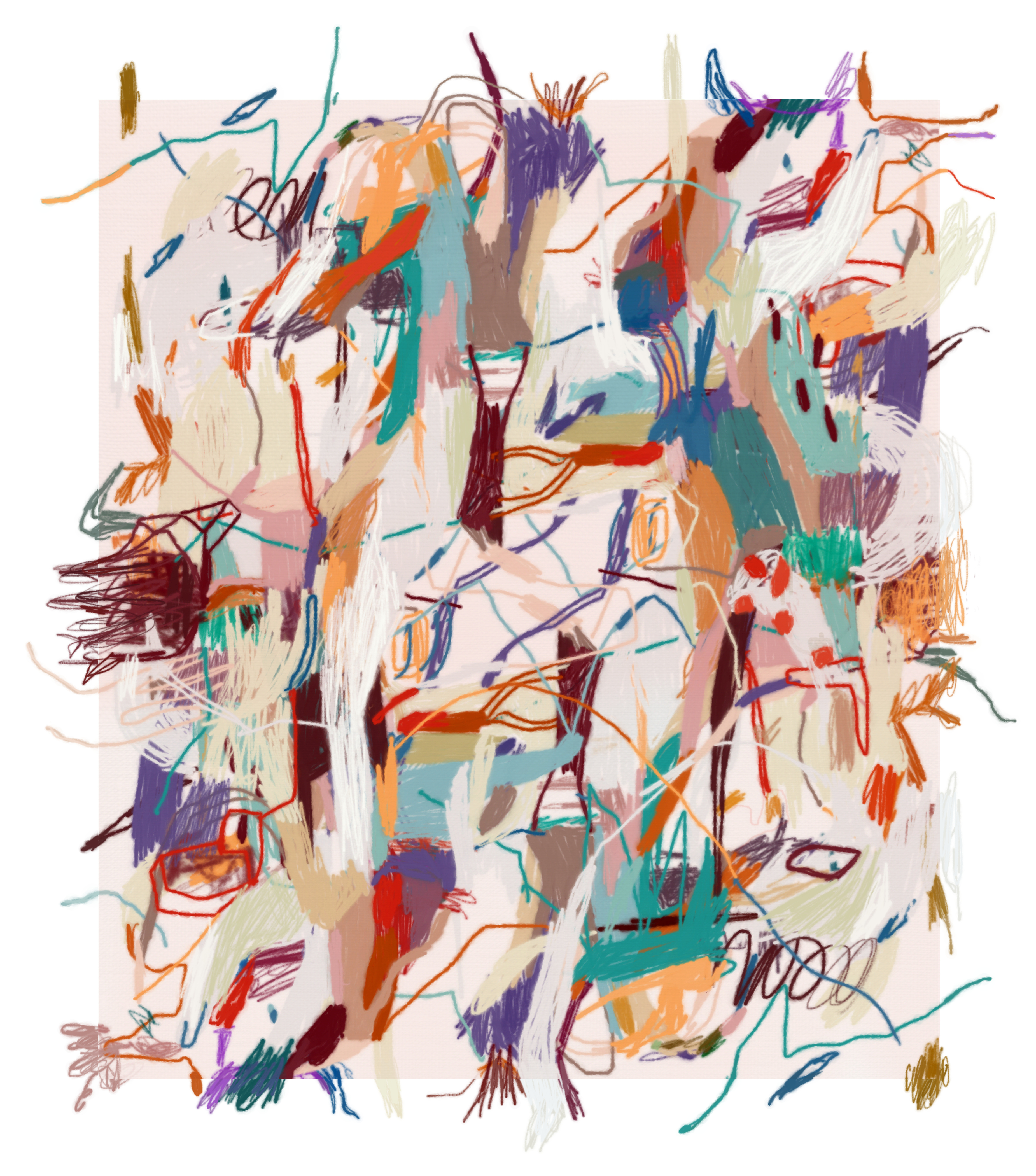 Inefables: Boceto para textil II #5/11