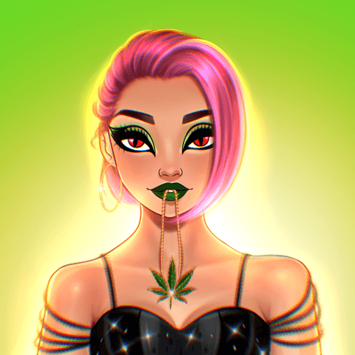 Glowing Girl #139 
