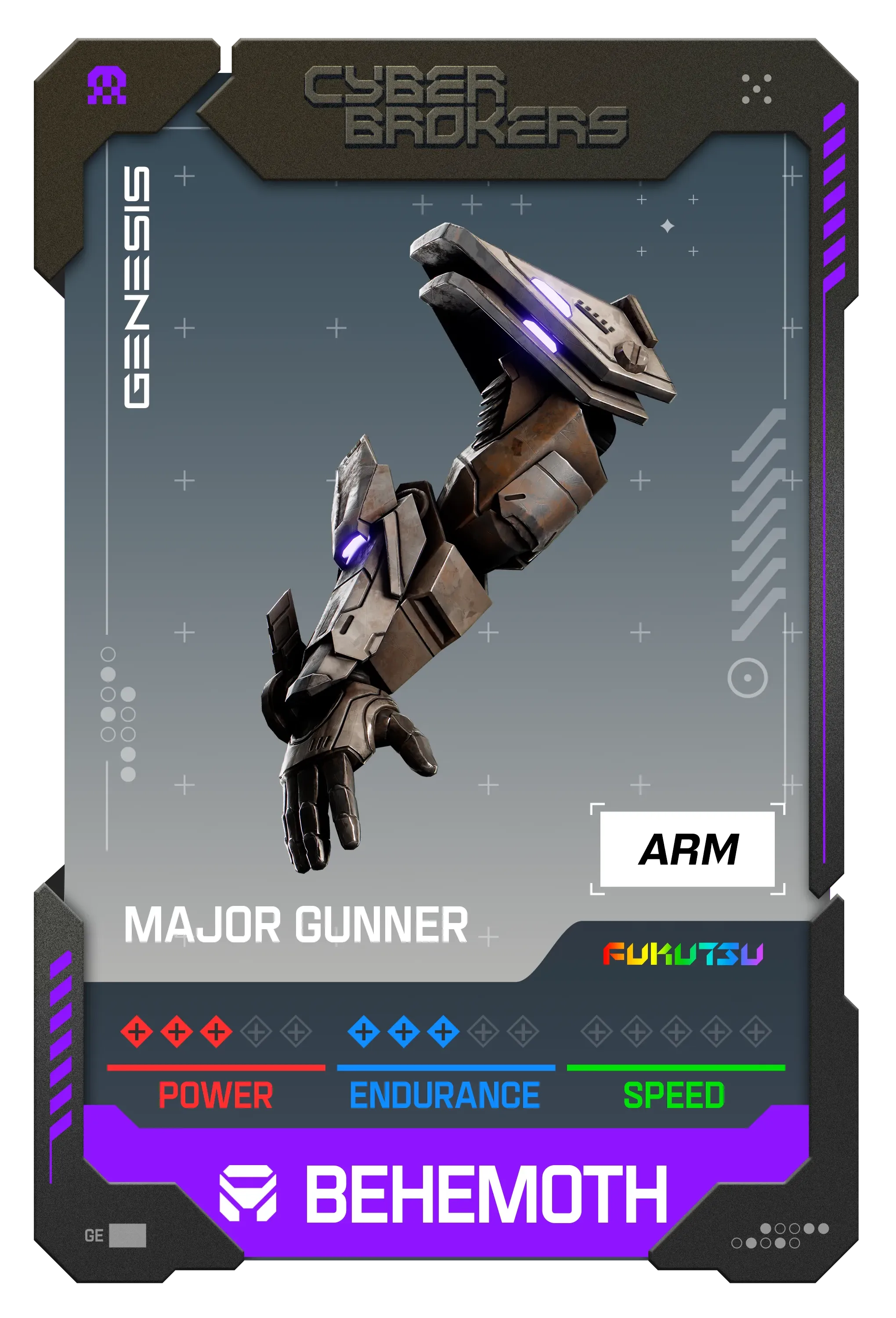 Major Gunner Behemoth Arm 