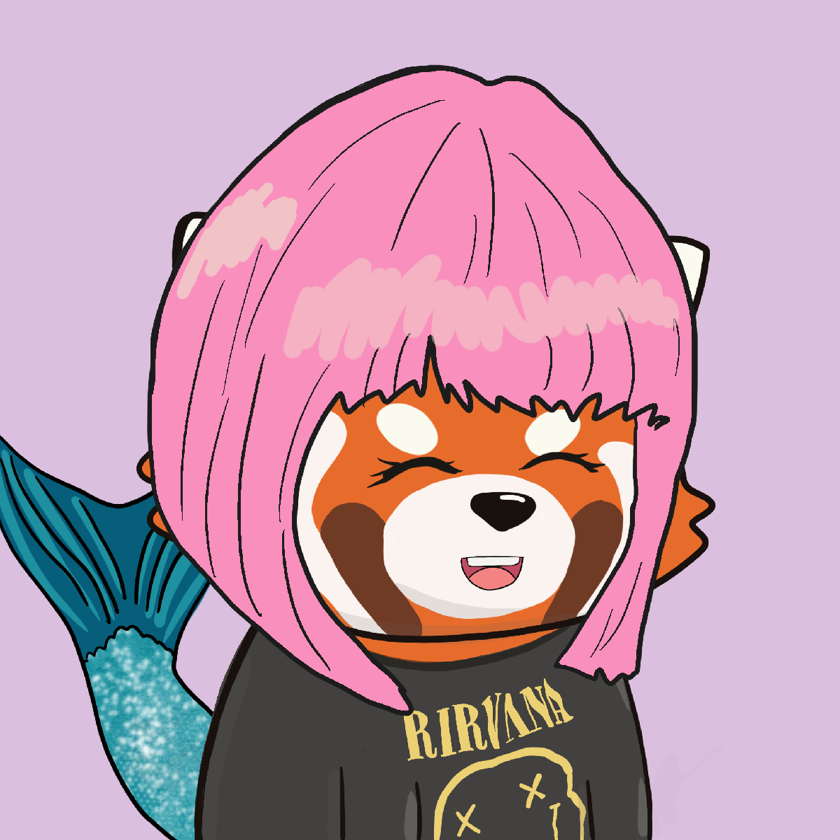 Okay Red Panda #7276