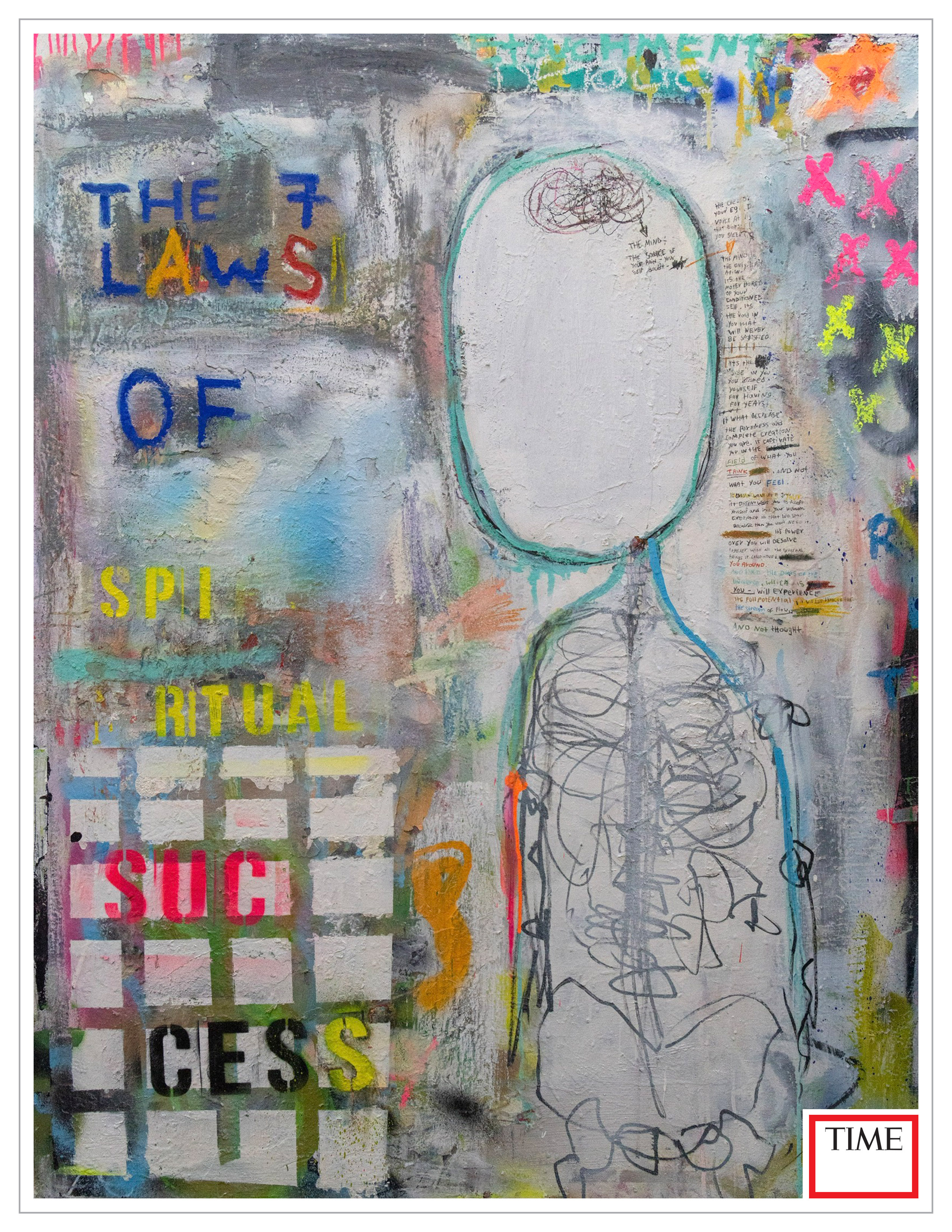 The Seven Spiritual Laws of Success | Cover by Adi Spiegelman
