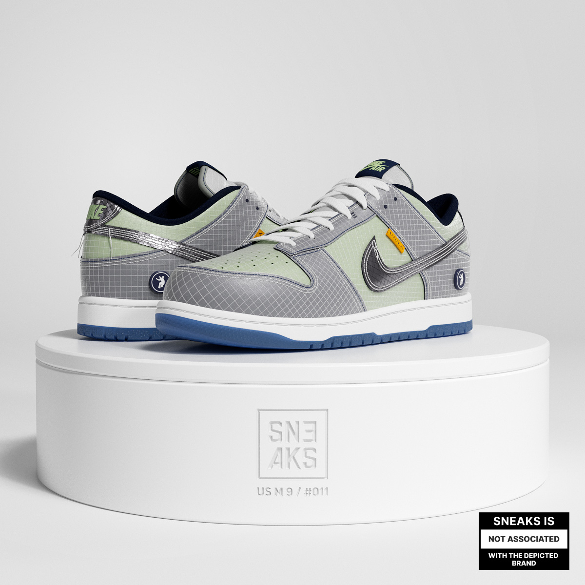Dunk Low X UNION Pistachio US M 9