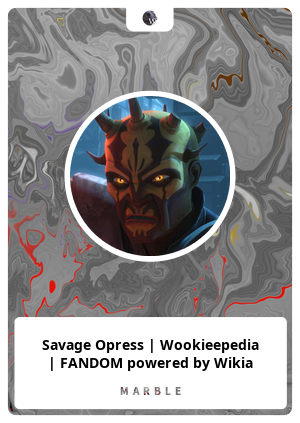 Savage Opress | Wookieepedia | FANDOM powered by Wikia