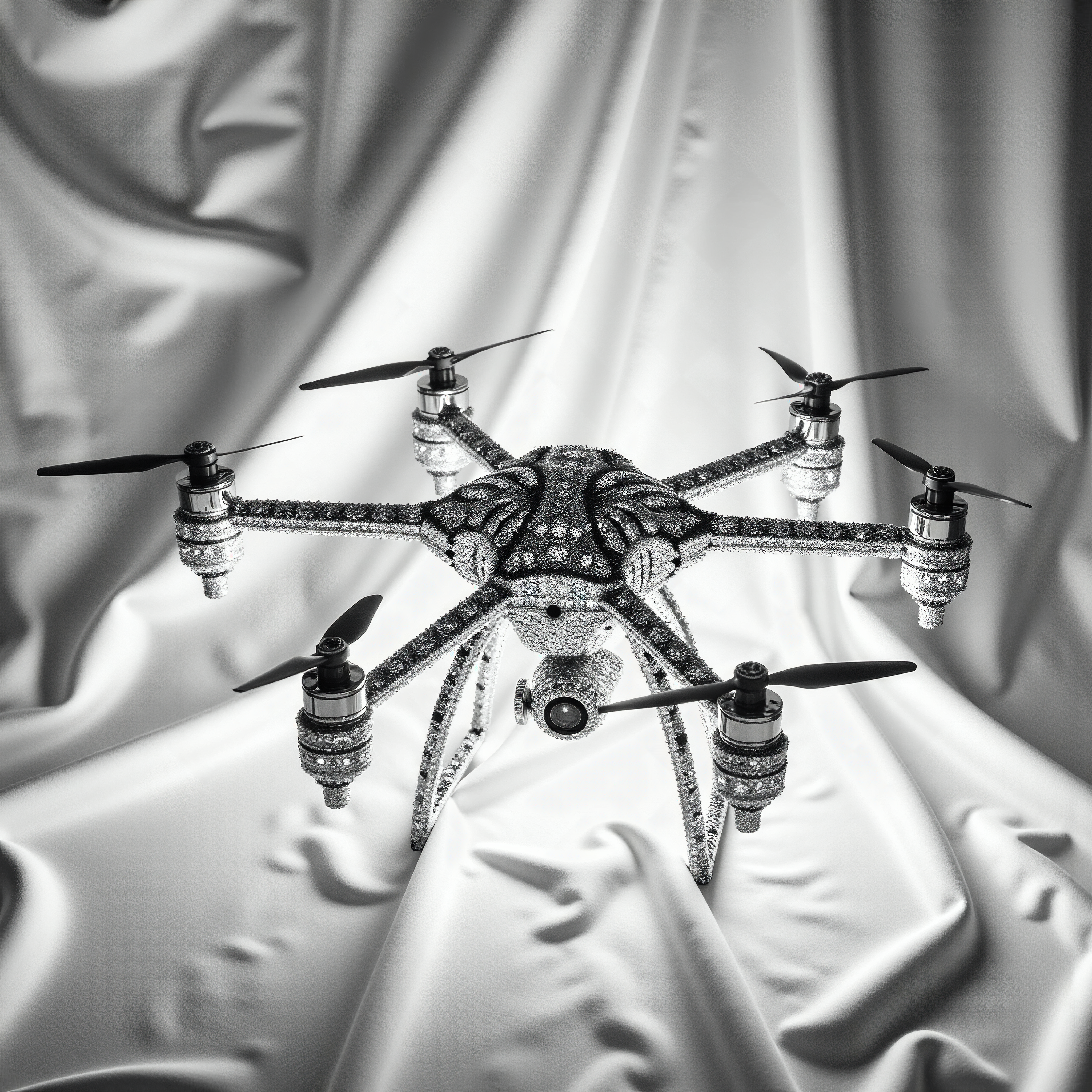 Diamond Drone #0017 — Miss AL Simpson, Scottish cryptoartist