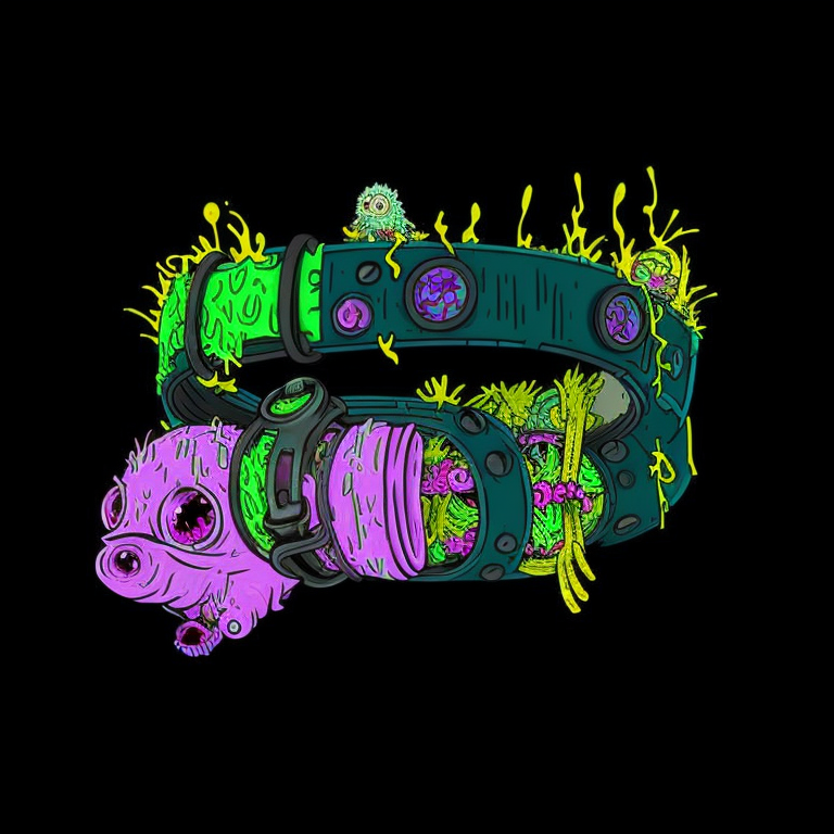 Mutant Hound AI Collar #6417