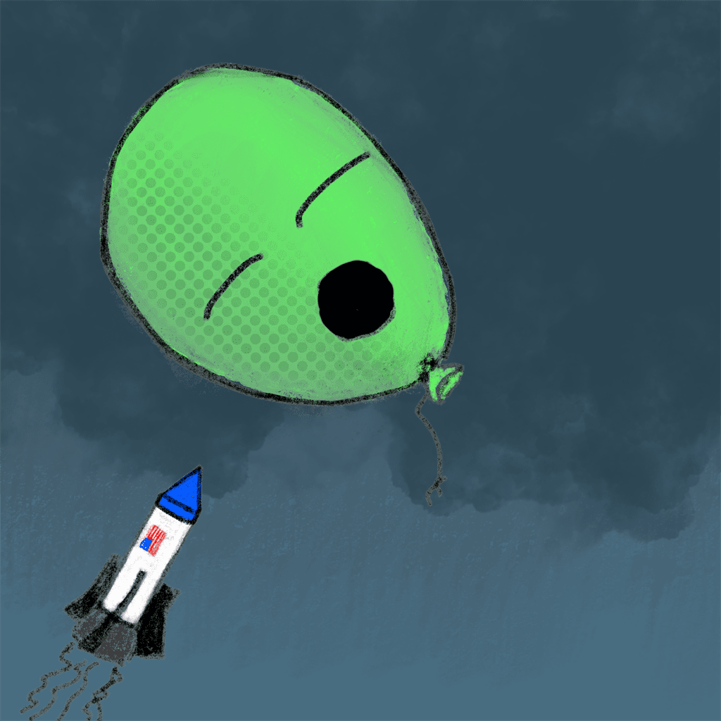 Luftballon 8600