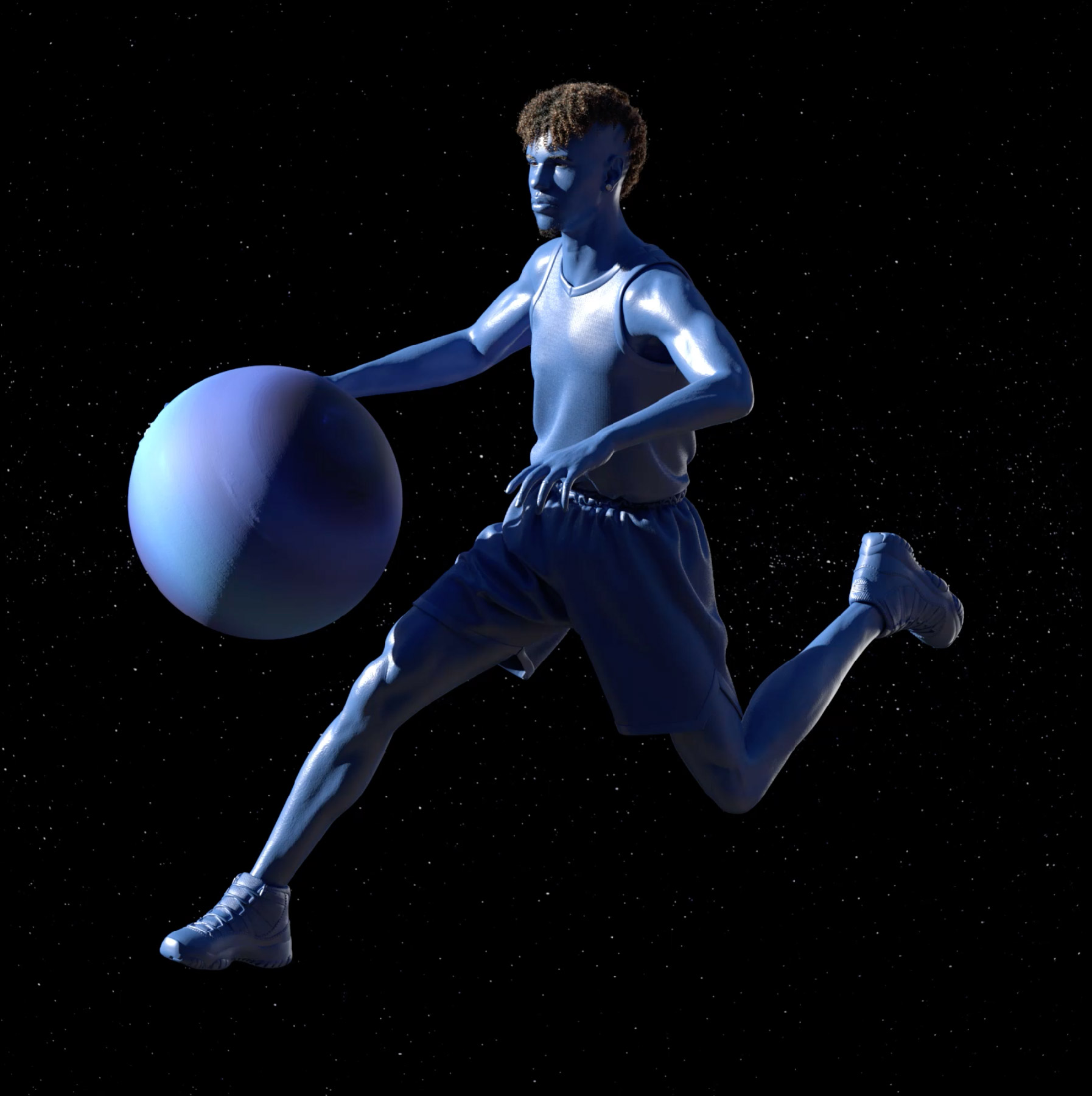 LaMelo Ball Collectibles, Type: Blue Neptune, ID:1570