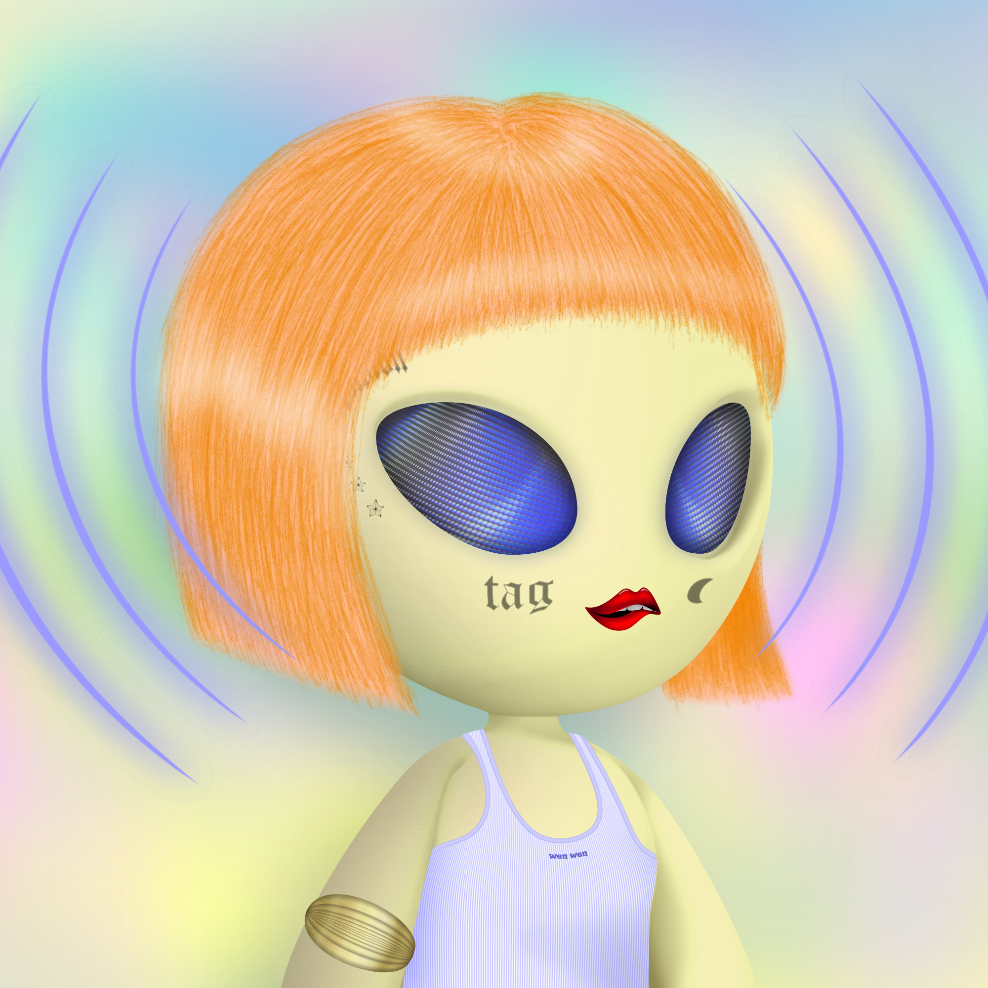 Alien Girl 756
