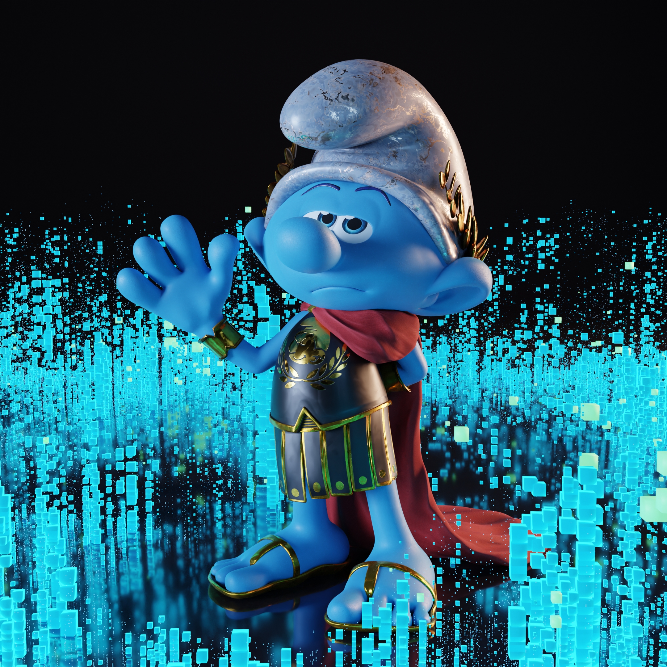 Legendary Smurf # 3702