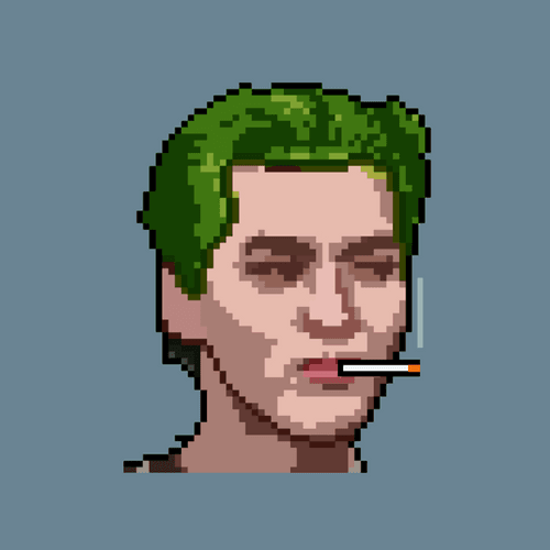 CryptoPunk#Toothpick007-Wuyifan