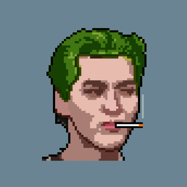 CryptoPunk#Toothpick007-Wuyifan