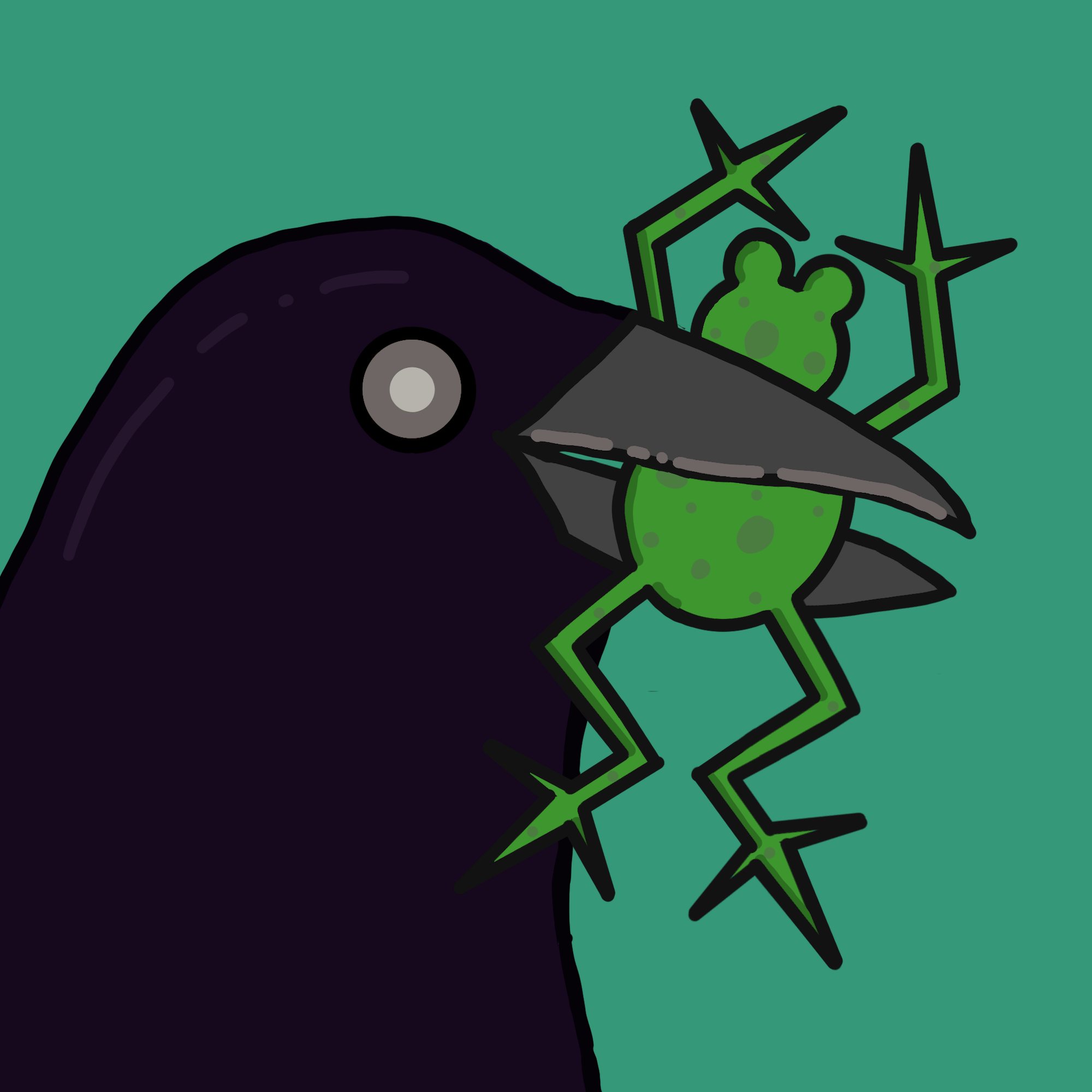 Crow Friends #1000