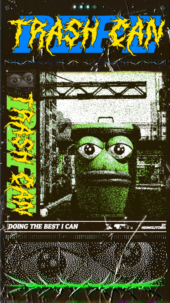 PEPE TRASH CAN
