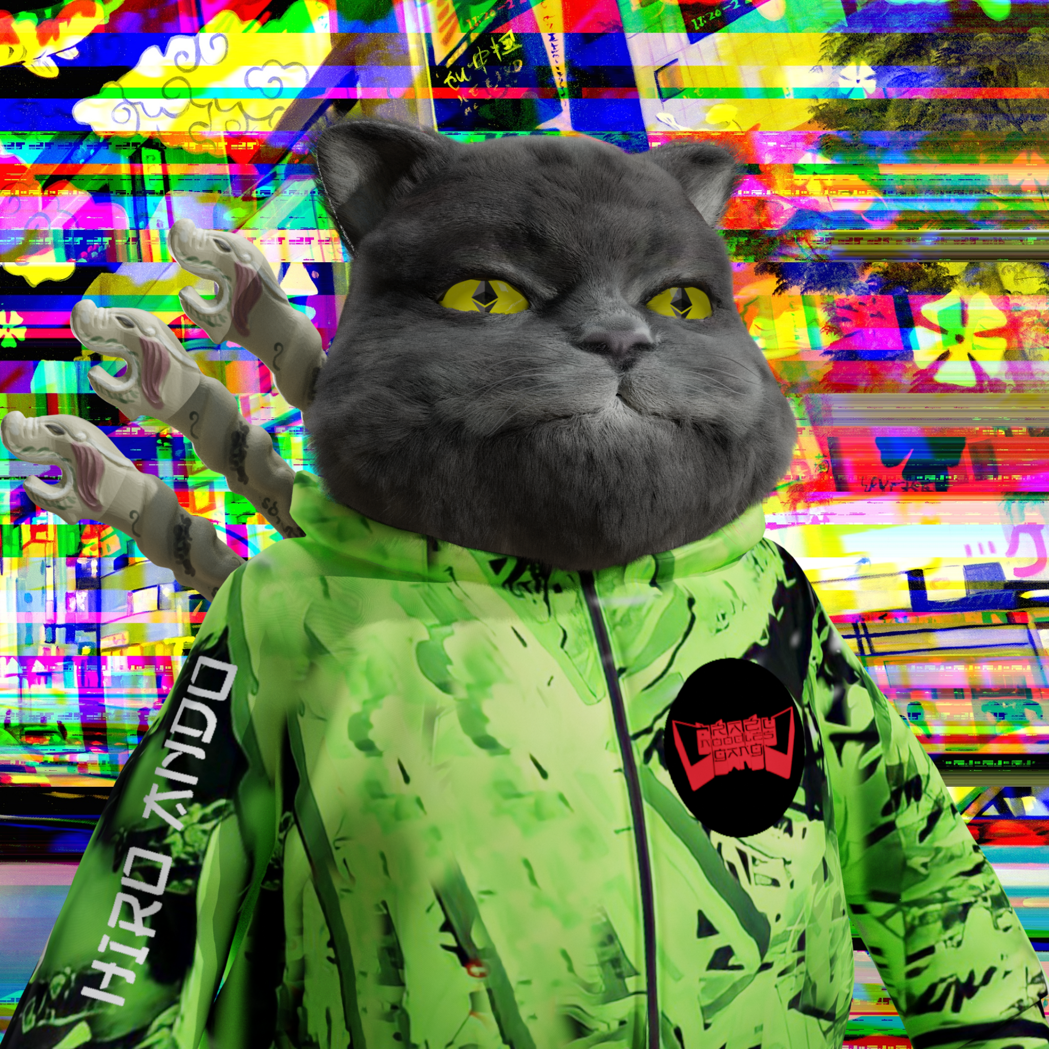 SamuraiCats by Hiro Ando #2478
