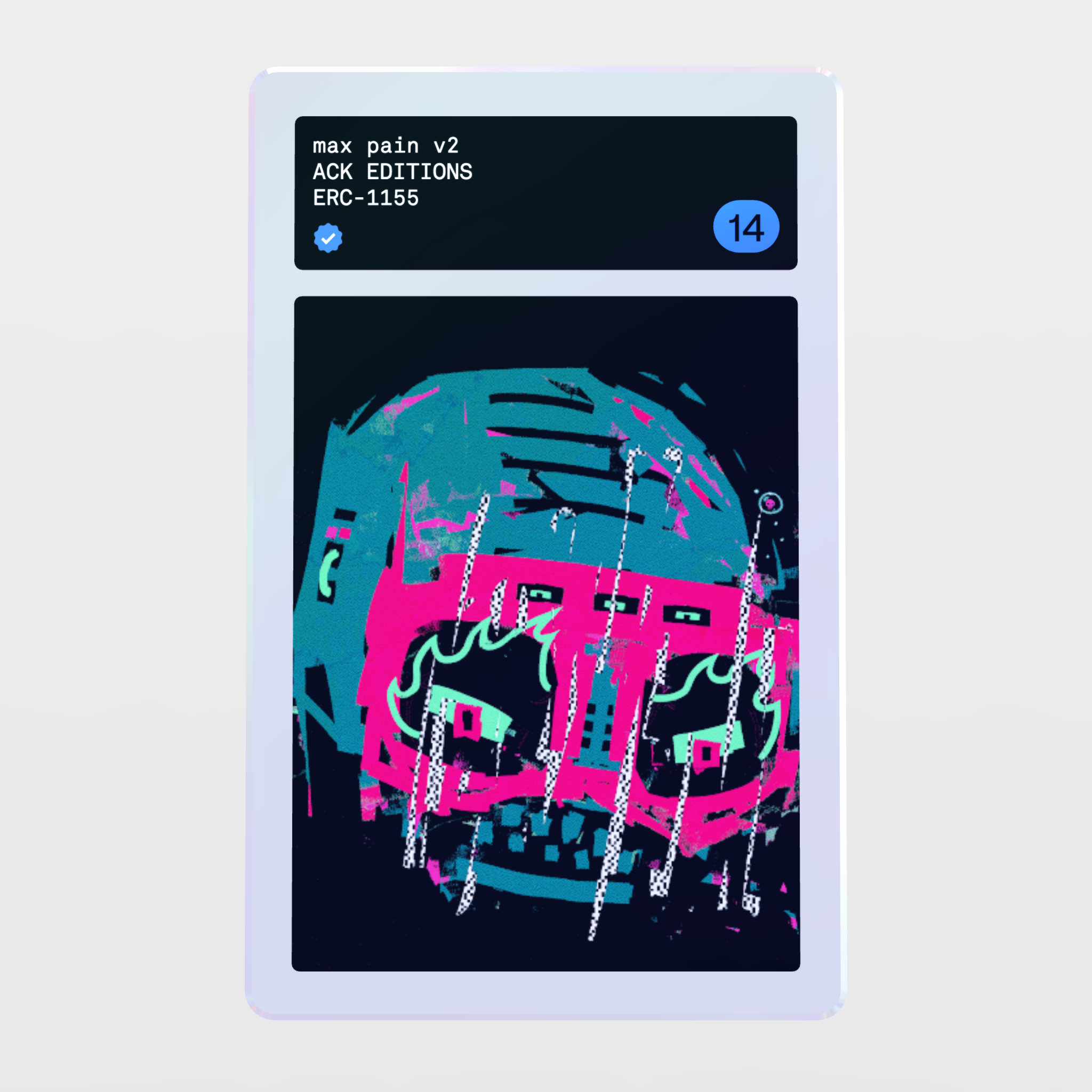 Minter Token - ACK EDITIONS #14