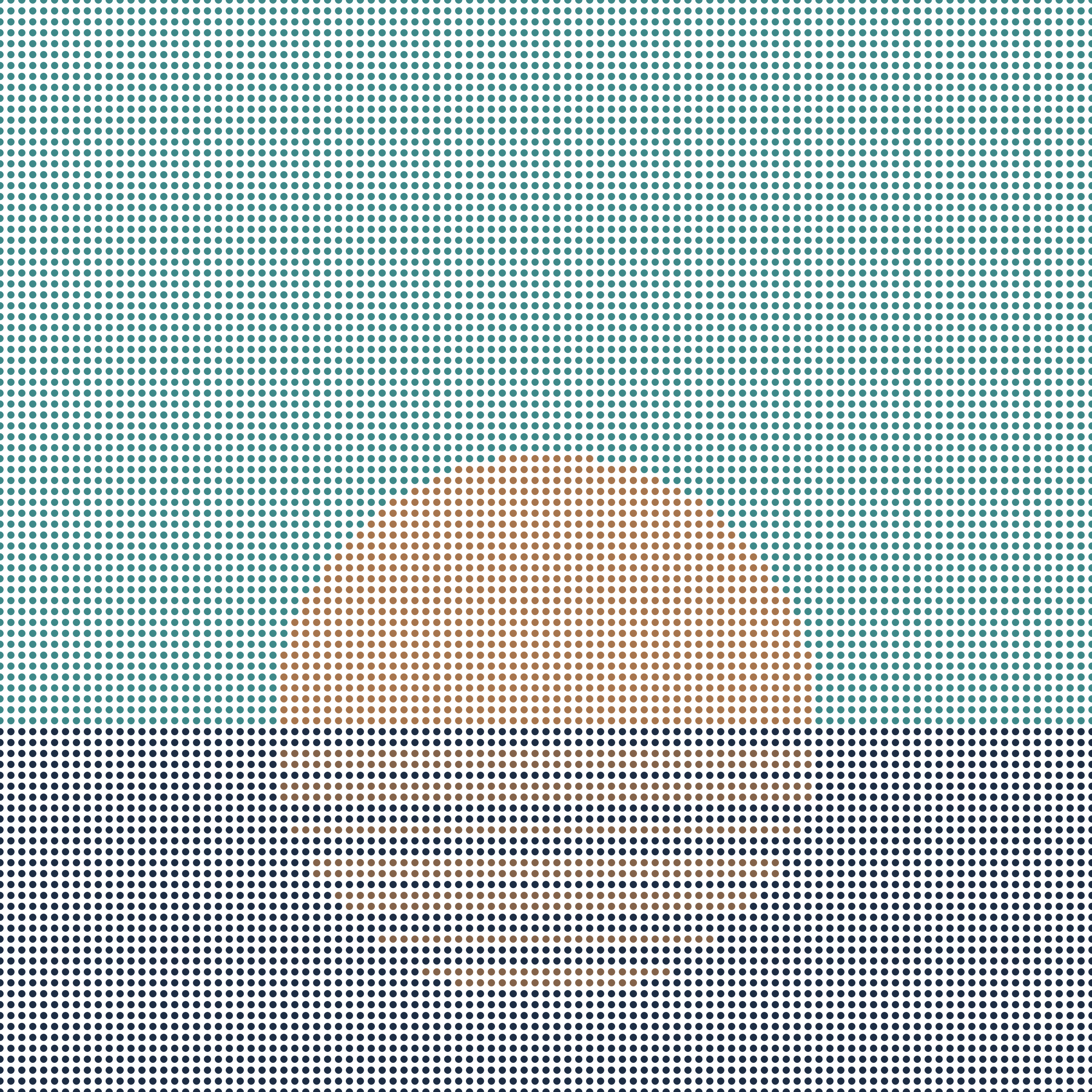 Stipple Sunsets #141