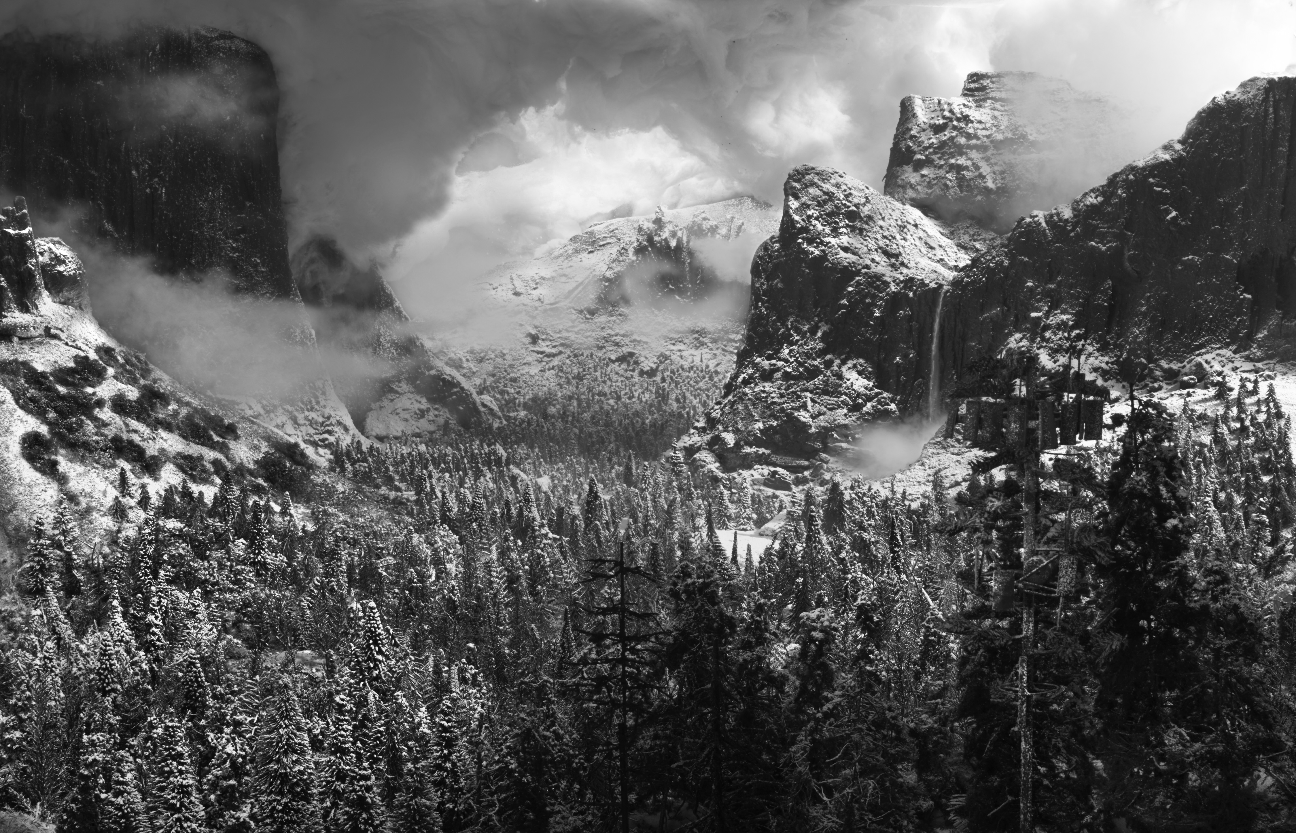 Strange Worlds - A Clearing Winter Storm