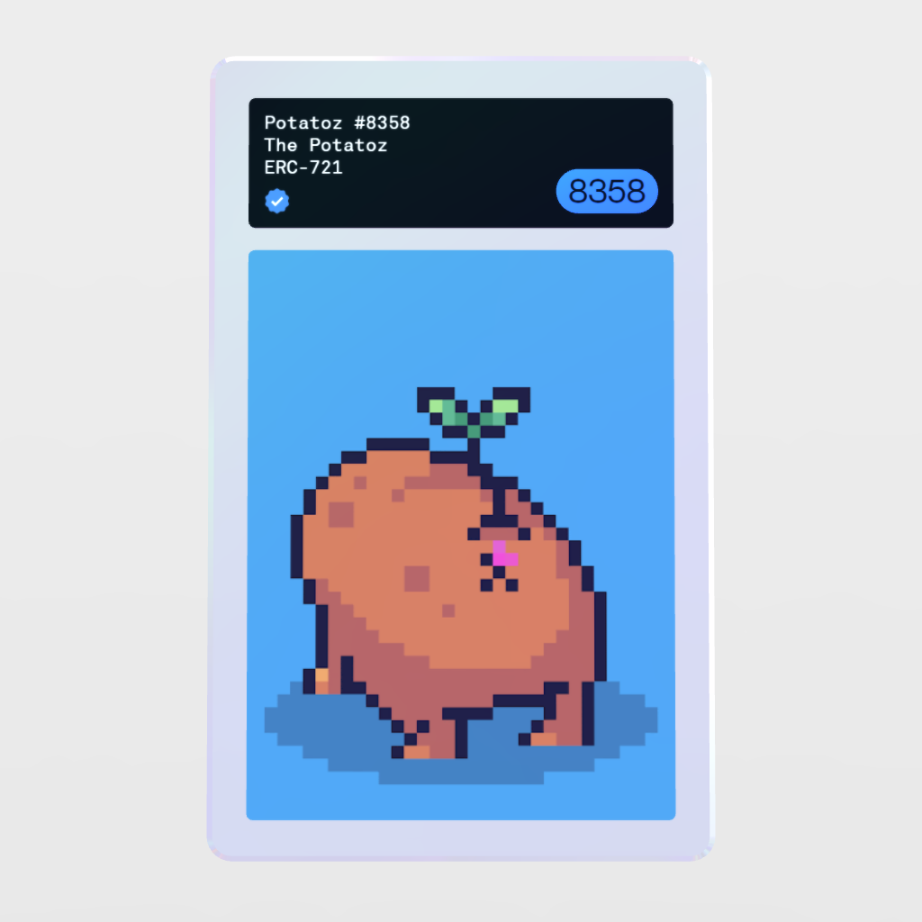 Minter Token - The Potatoz #8358