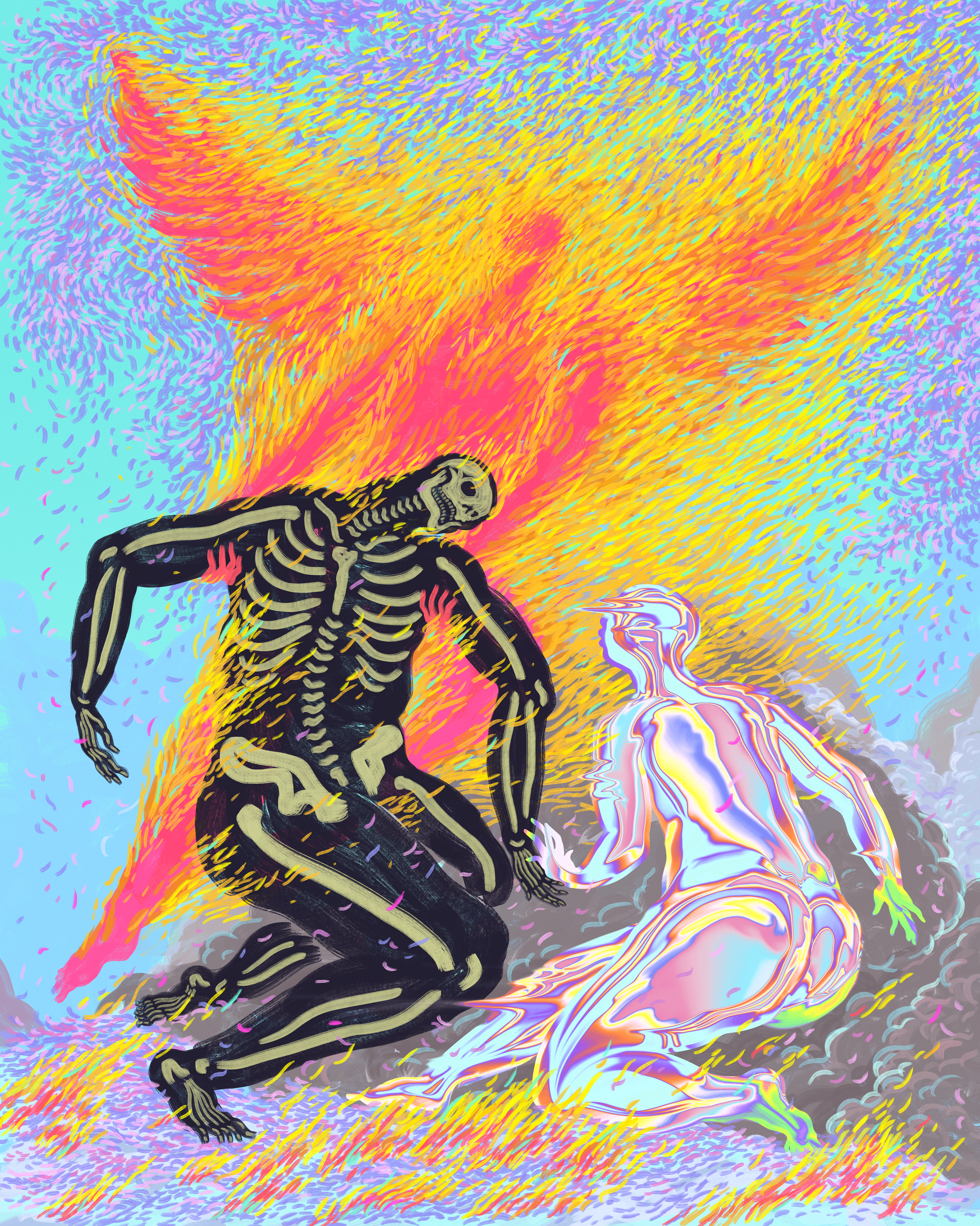 II. ‘Angel øf the Flames’. Without a trace