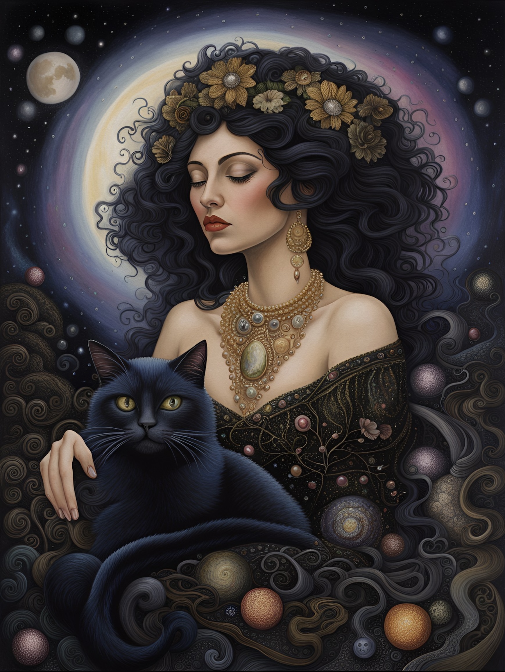 Mystic Moon Maiden Series - Selena and Shadow