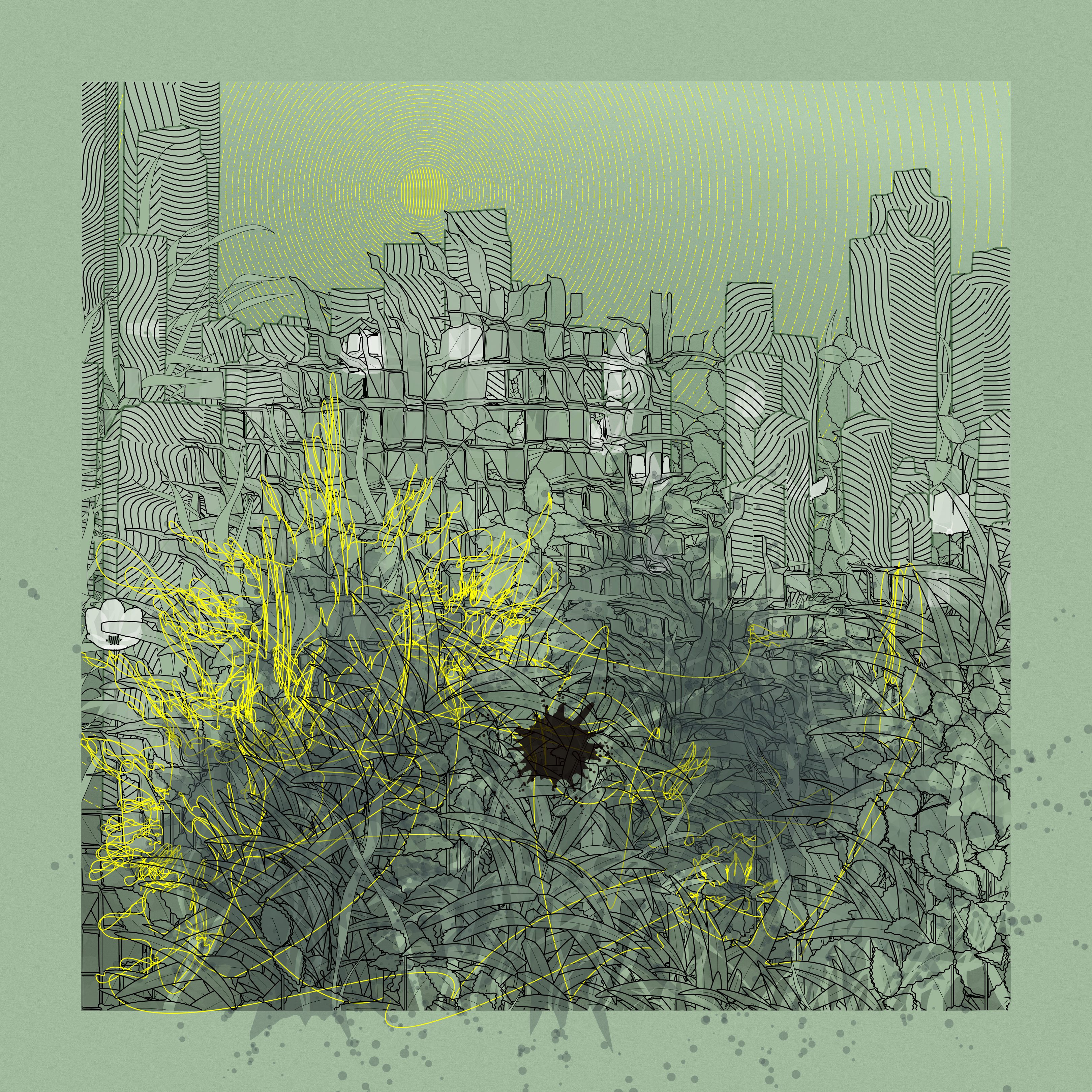 Landscape with Carbon Capture #1774
