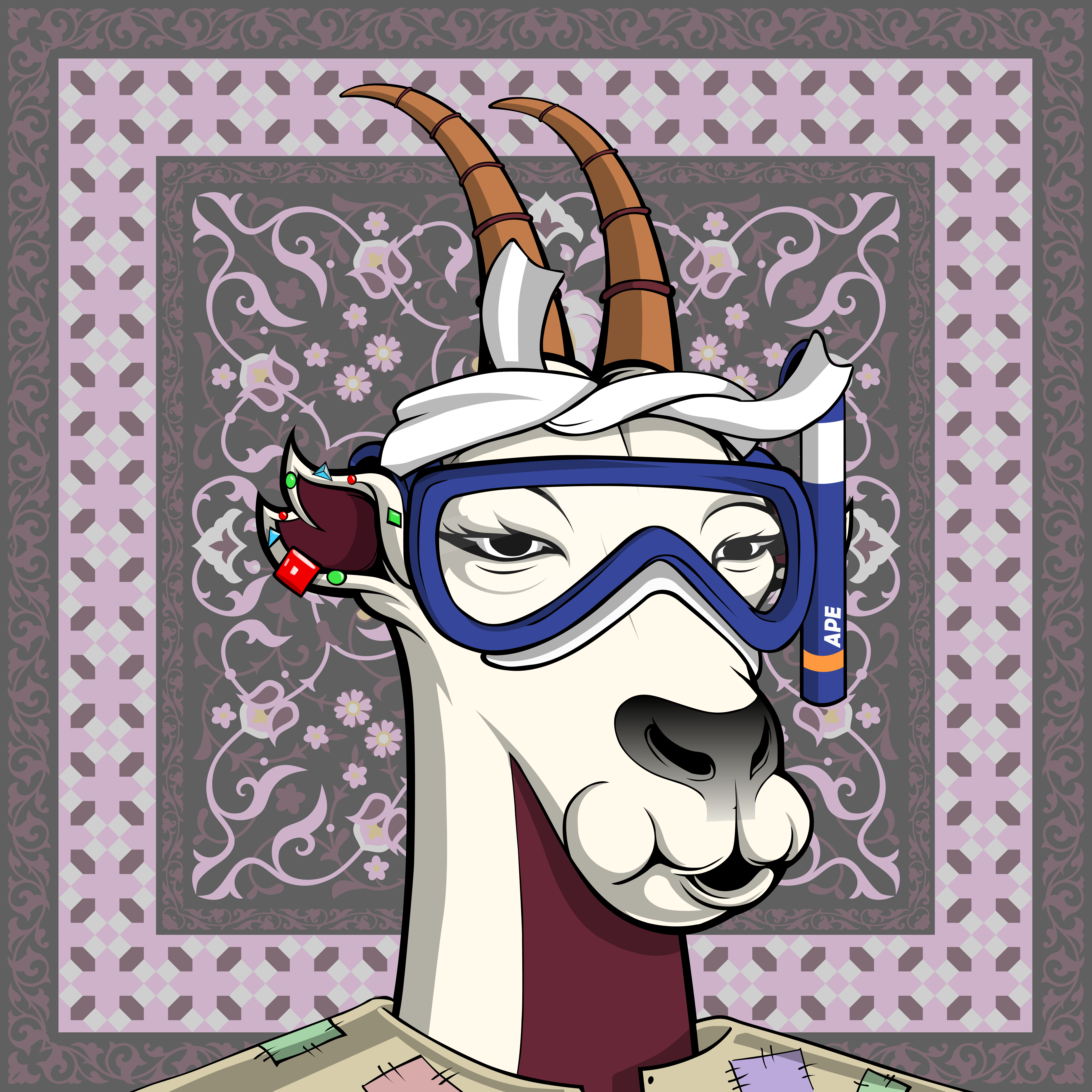 Persian Mountain Goat #102