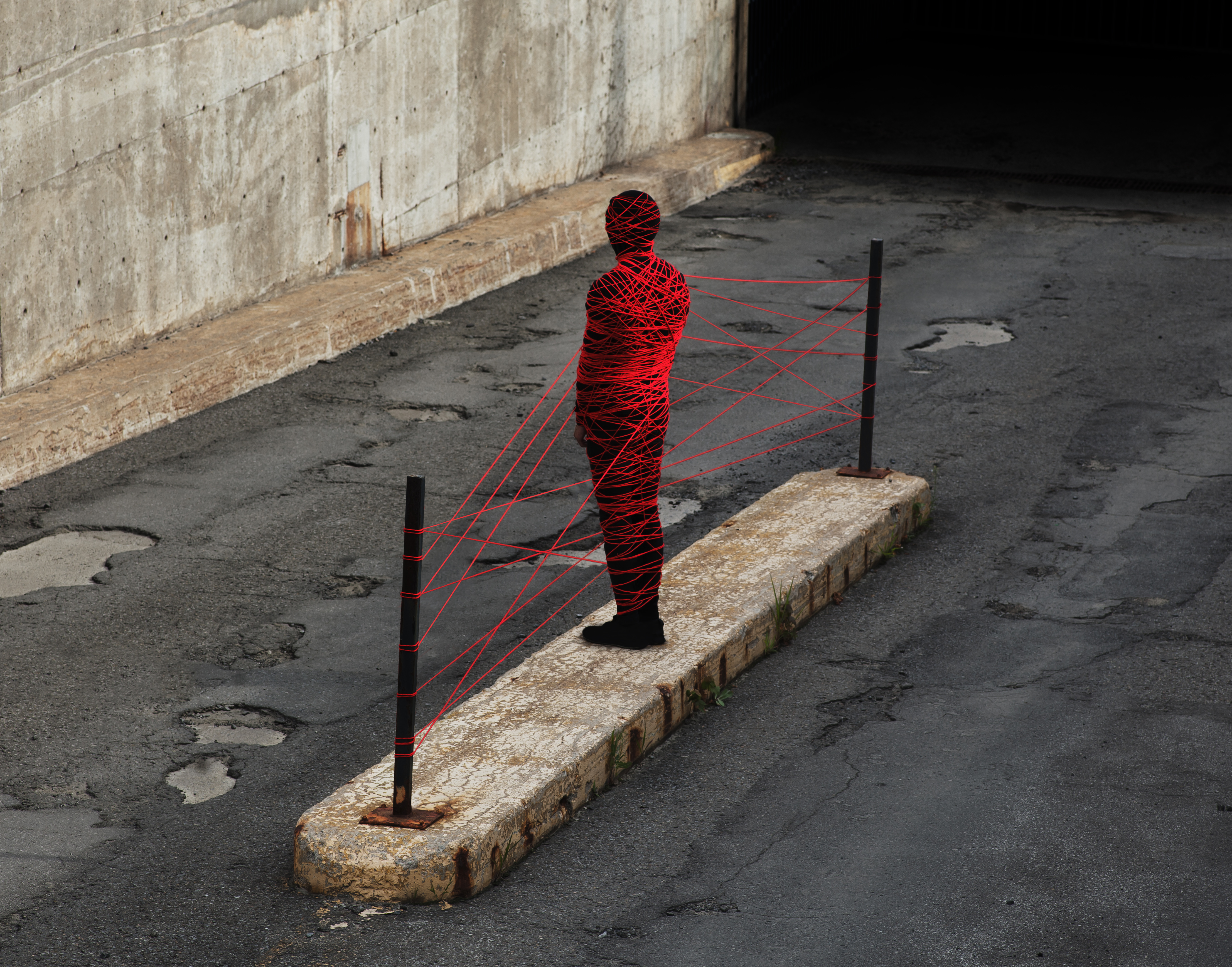 Untitled (Red Thread) #52/75