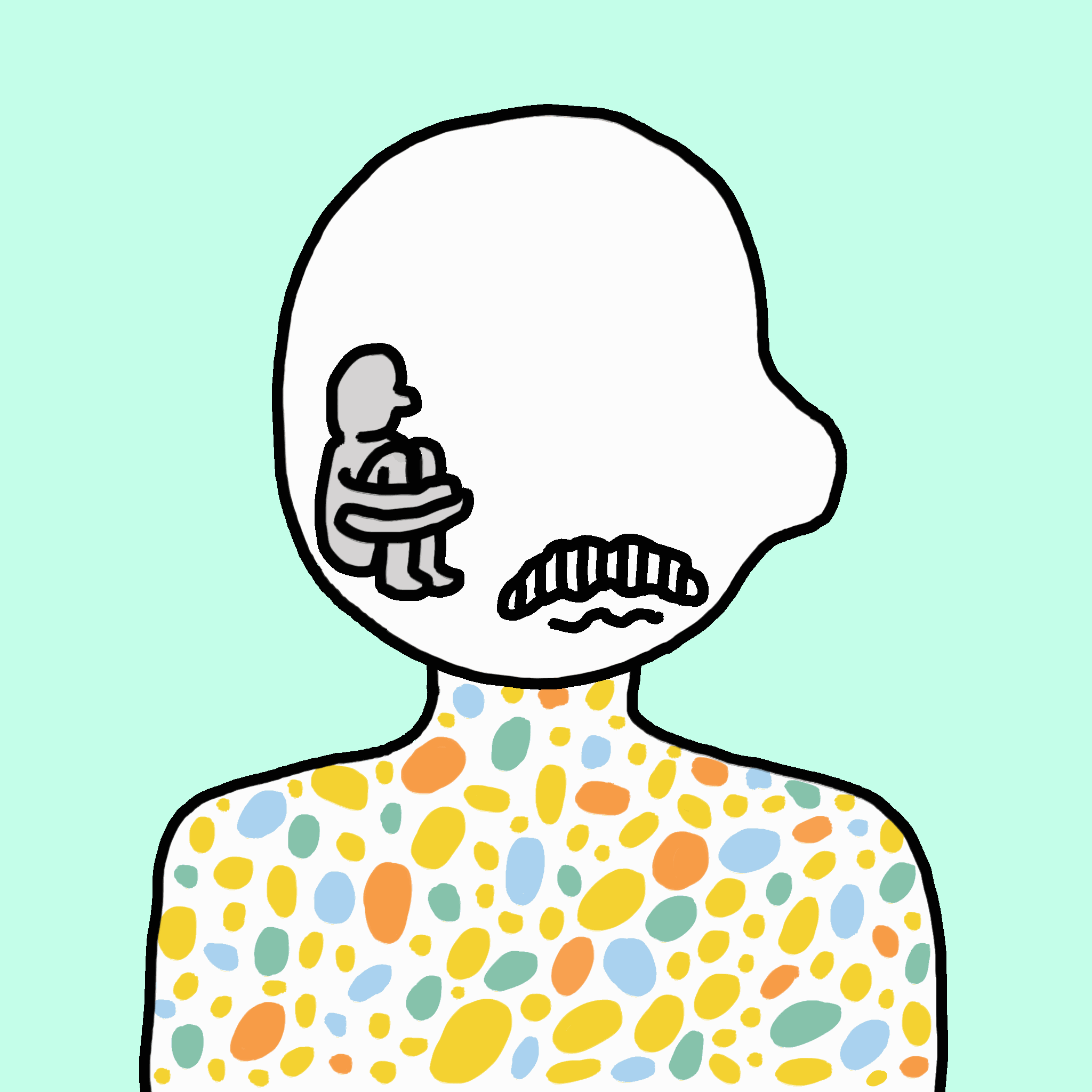 EmoHead #3123: Disgusted Jadyn