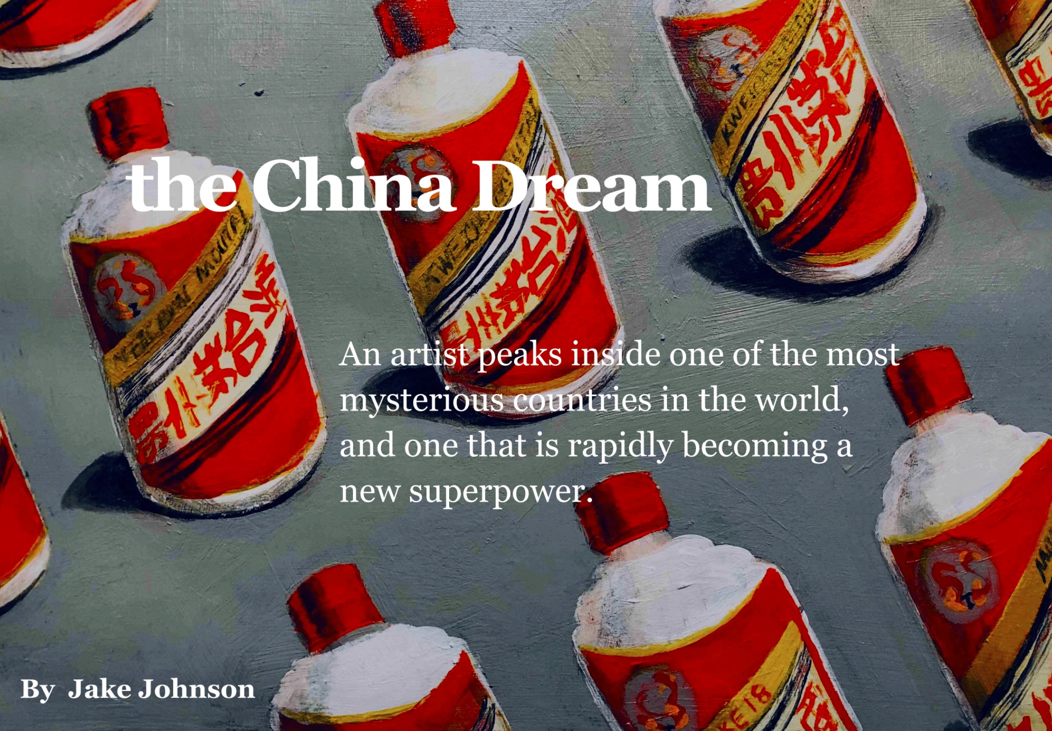Book: "The China Dream" BigComicArt Studios: 72 Pages 