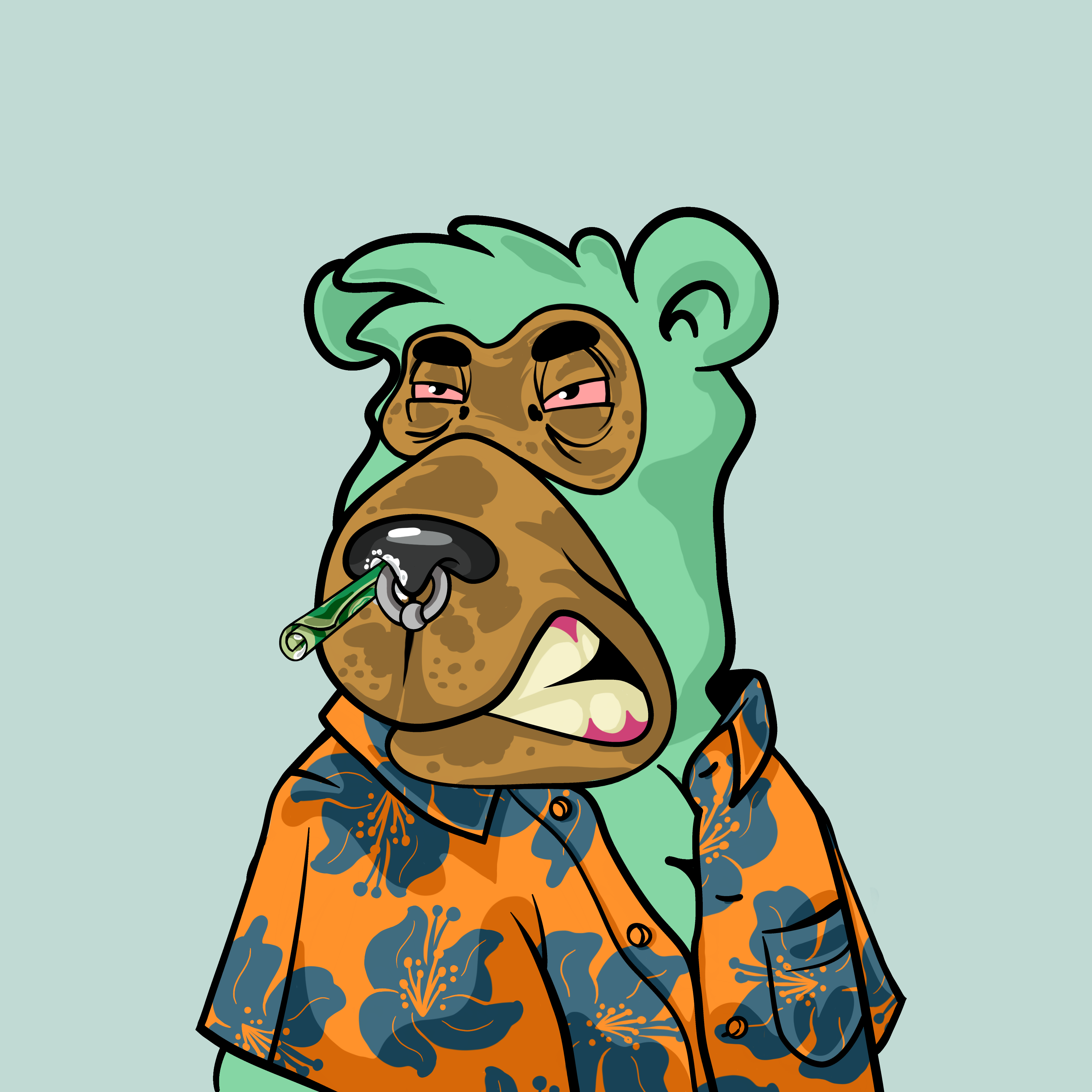 Buzzed Bear #6739