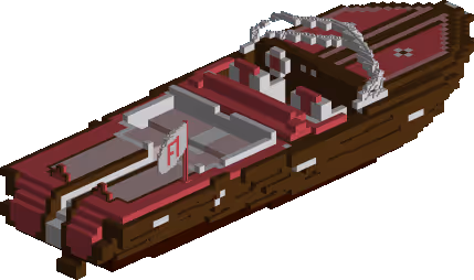 Pink Prowler Speedboat