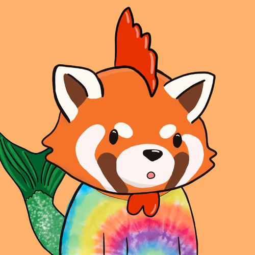Okay Red Panda #7175
