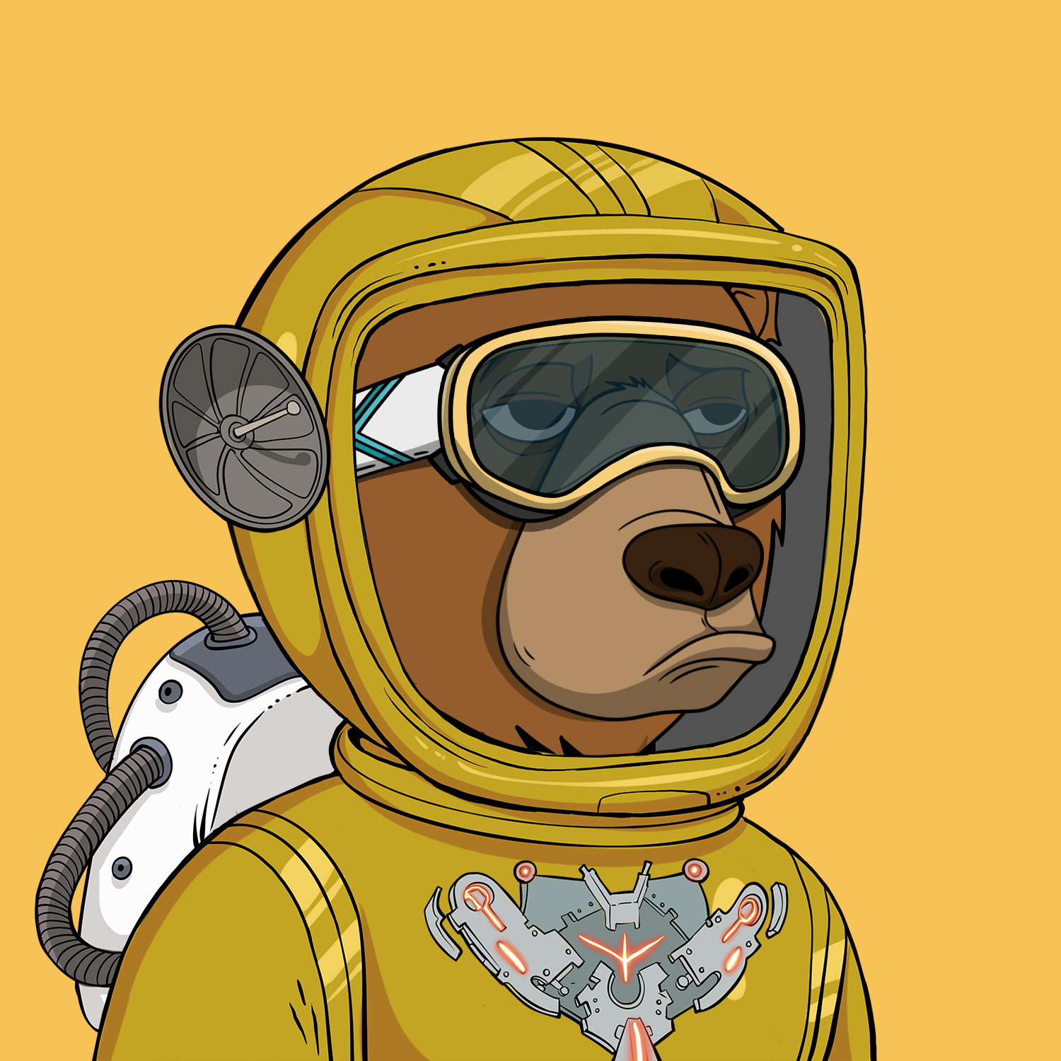 Okay Space Bear #5225