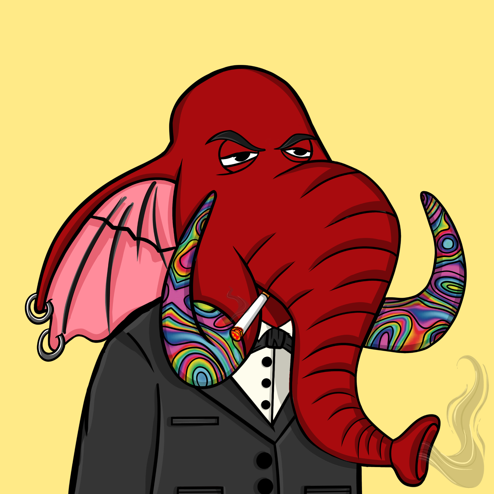 Untamed Elephant #870